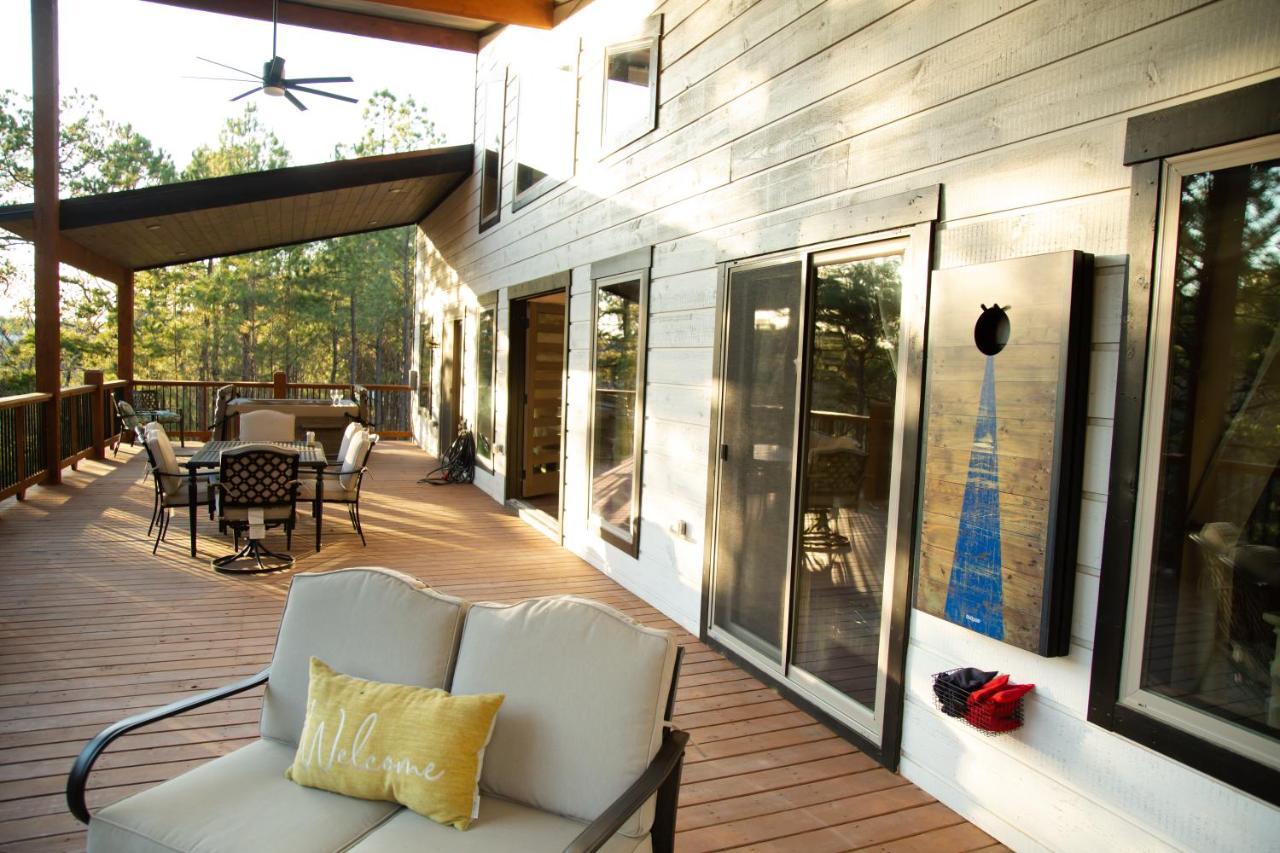 New Luxury Cabin, Hot Tub, Forest Views,Hotel Style Amenities 브로큰보우 외부 사진